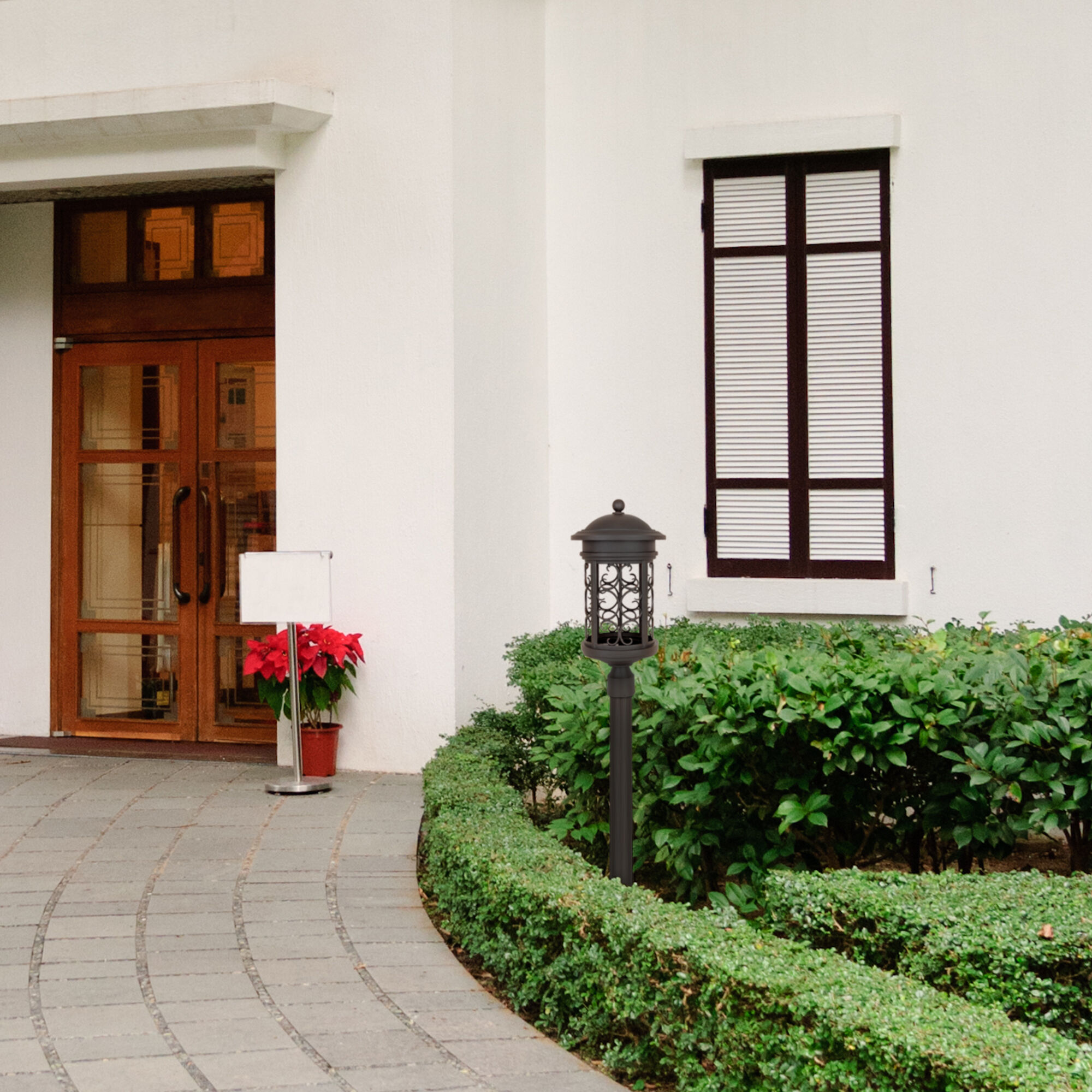 Ellington 1 Light 23 inch Oil Rubbed Bronze Outdoor Post Lantern